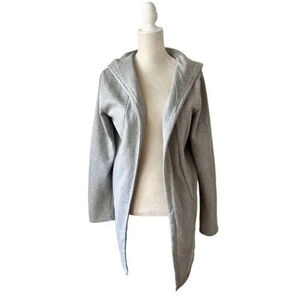 Urban ID Gray Open Hooded Cardigan M